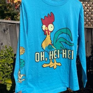 NWT Disney Moana Heihei longsleeve tshirt